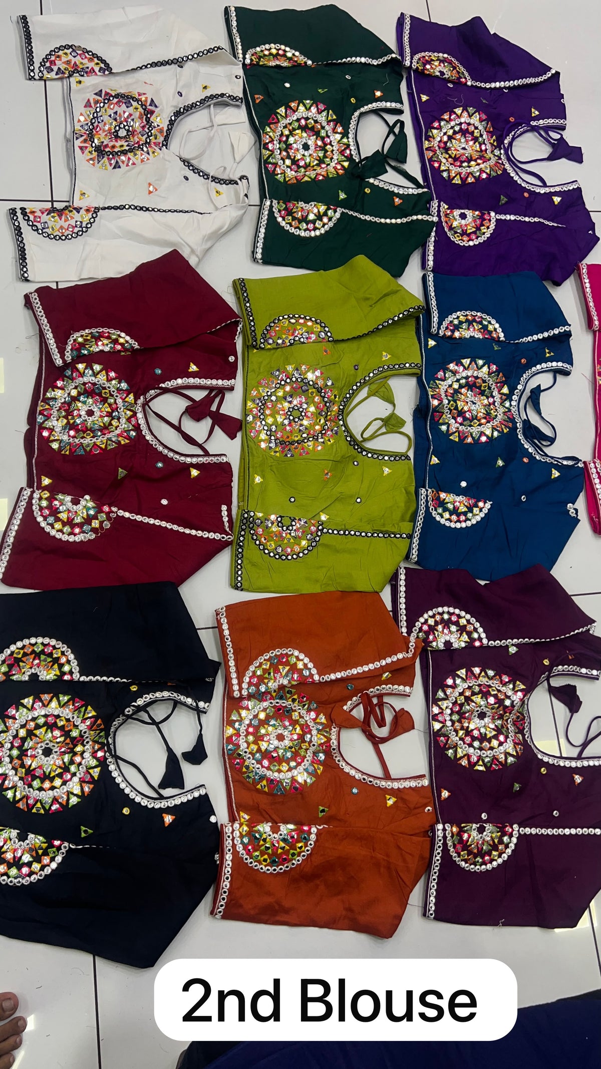 2 Blouse Concept Lehnga Blouse duppata set