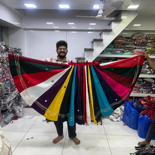 40kali mirror work Gotapati 13-15mtr Only skirt