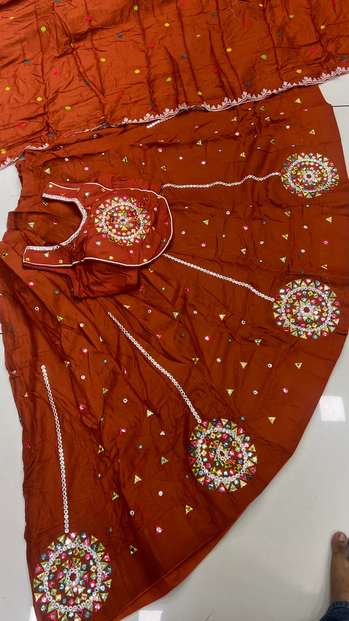 2 Blouse Concept Lehnga Blouse duppata set