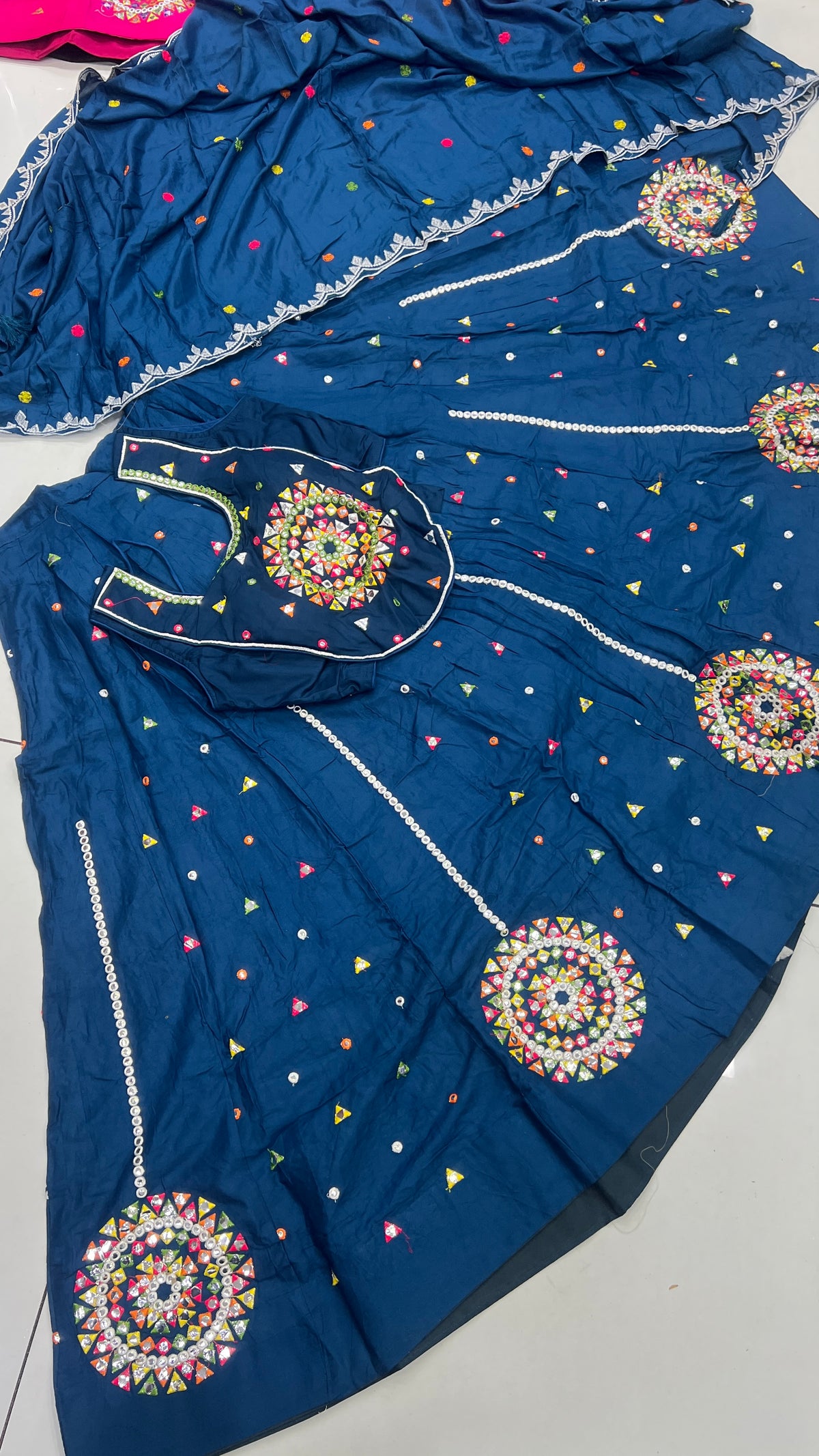 2 Blouse Concept Lehnga Blouse duppata set