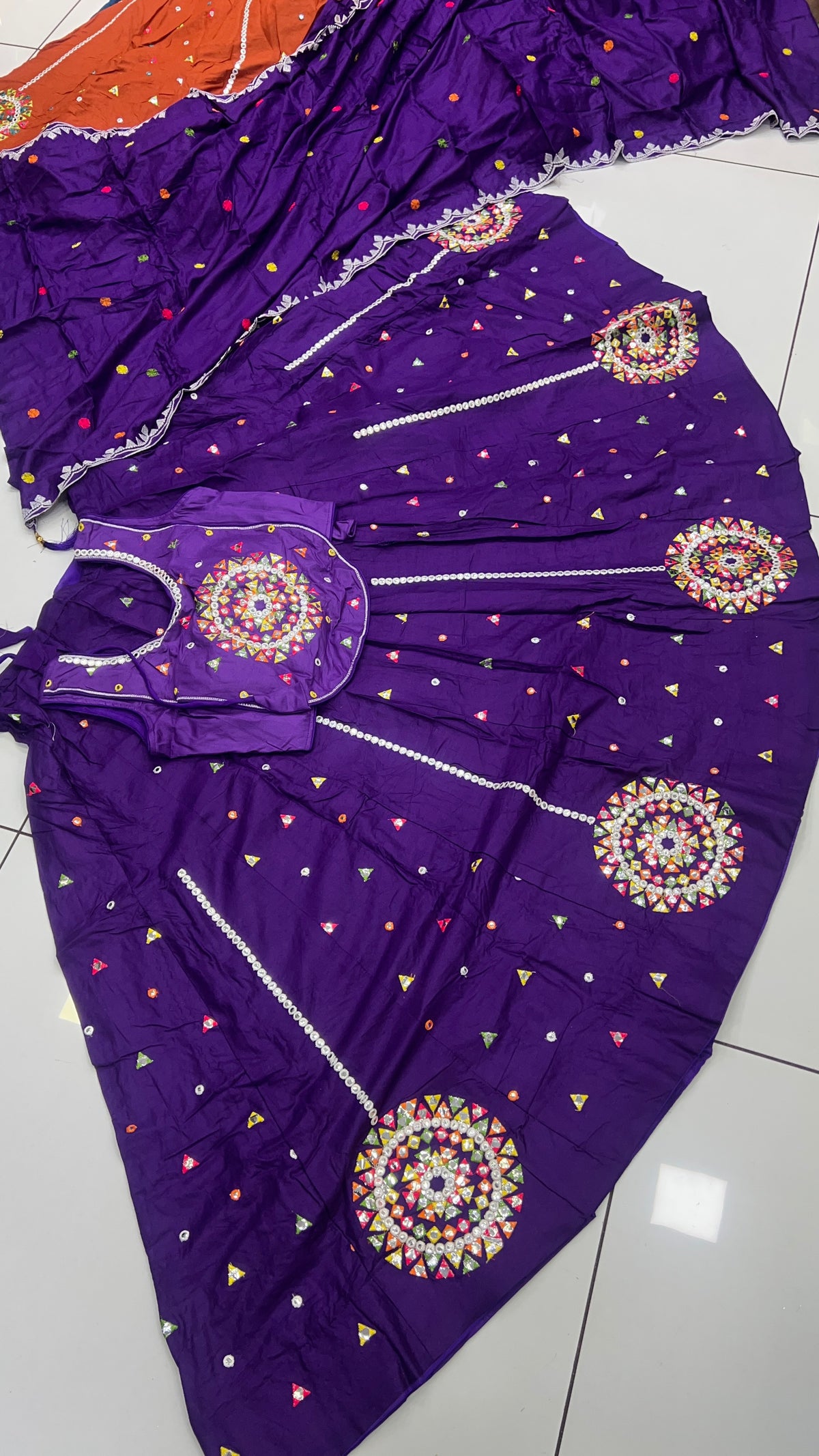 2 Blouse Concept Lehnga Blouse duppata set